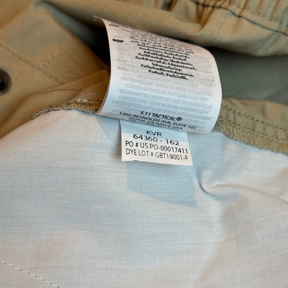 5.11 Tactical Women's Taclite Pro Pant sz‎ 20 TDU Khaki Regular Work Outdoor - Picture 10 of 14